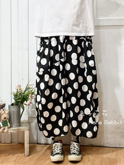 WE家波點造型南瓜褲 154651