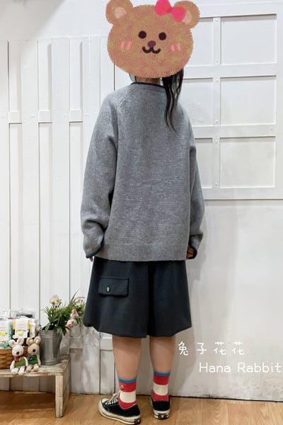 新色到❤❤日系可愛感機器人針織毛衣 176583