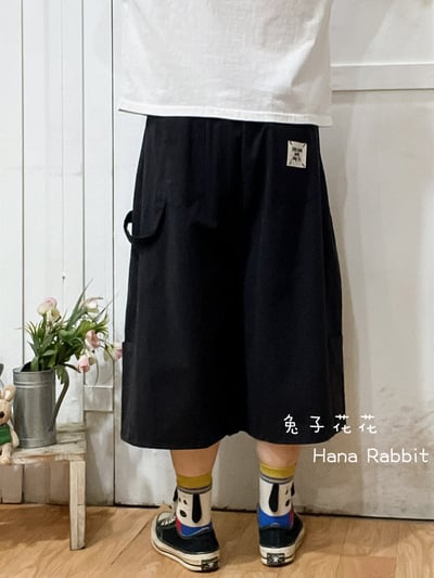 WE家工裝七分造型休閒褲(鐵灰) 173673