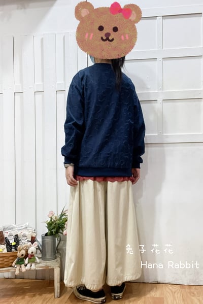 日系原單滿版緹花牛仔上衣(深) 156613