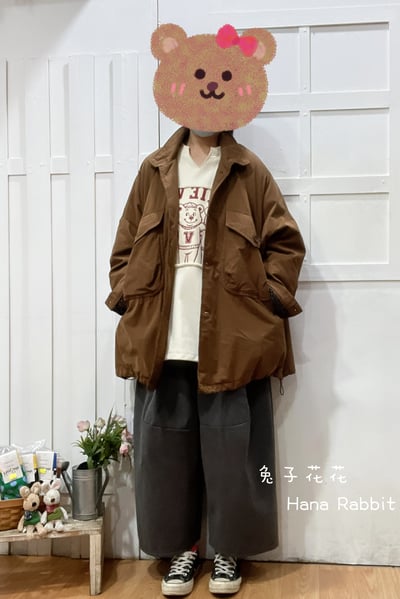 WE家個性工裝鋪棉外套 183641