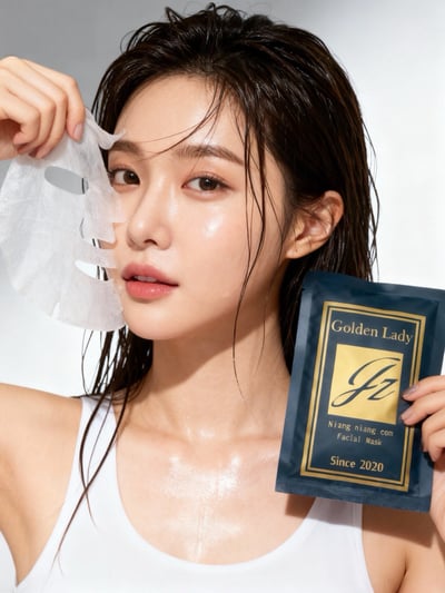 馨面孔-粗毛孔關閉神器-超薄養膚面膜/5入（3