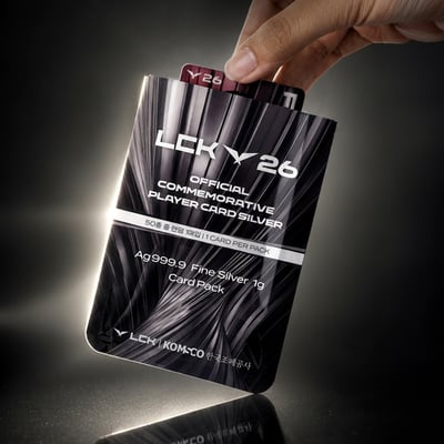 LCK26 紀念版隨機銀卡3