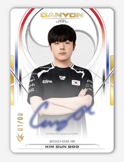 2026 Asian Games 亞運 LOL 英雄聯盟 Team Korea 集換式卡牌9