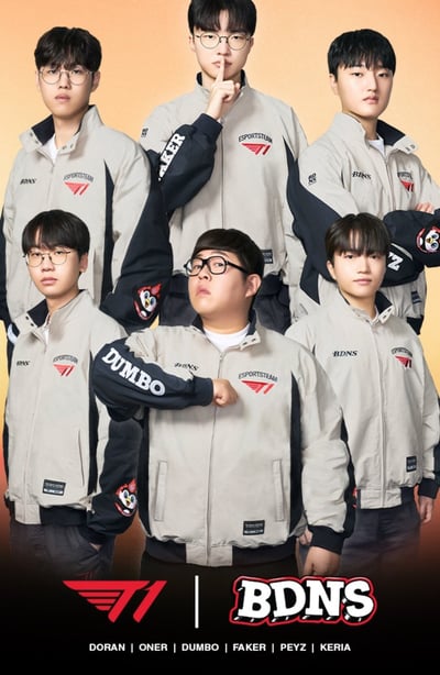 T1 x  BDNS Base Jacket 聯名夾克外套(Beige/Navy)1