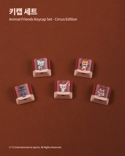 T1 Animal Friends 馬戲團系列周邊13