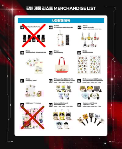 「2026 T1 Home Ground 限定」訂單代領（需自行下單）2