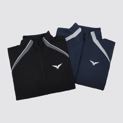 LCK 防風外套(藍/黑)1