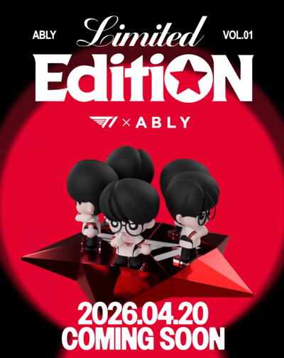 T1 x ABLY 聯名系列 - 分成員系列周邊1