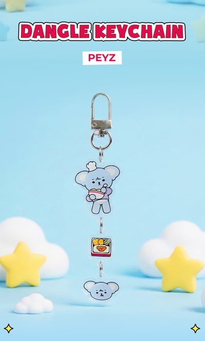 全世界都是T1 - Dangle Keychain - Peyz 廚師鑰匙圈1
