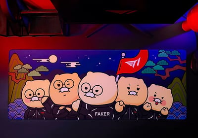 T1 X KAKAO FRIENDS 滑鼠桌墊2