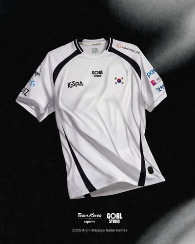 （無海報）2026 Asian Games 亞運 LOL 英雄聯盟 Team Korea 隊服系列商品2