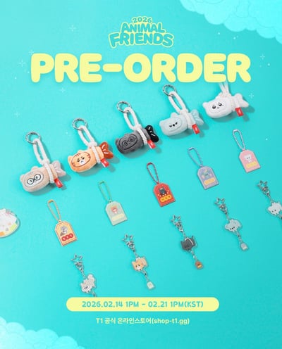 T1 Animal Friends 小動物朋友 春節好運新品[預購+現貨]1