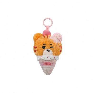 [天貓限定]T1 Animal Friends 潦草冰淇淋 玩偶鑰匙圈3