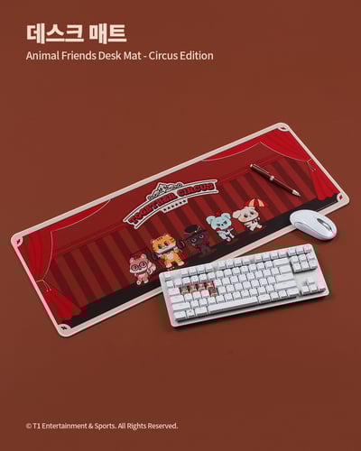 T1 Animal Friends 馬戲團系列周邊7