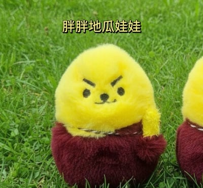 有耳朵的 GUMA 胖胖地瓜貓 / 胖胖地瓜娃娃 / 胖胖哈燦小熊6