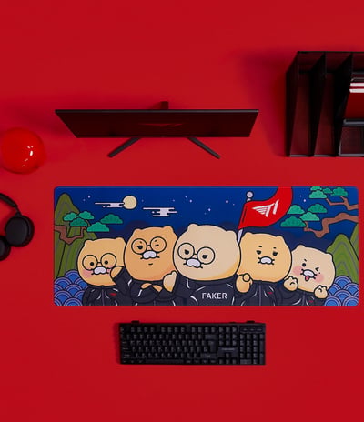 T1 X KAKAO FRIENDS 滑鼠桌墊1