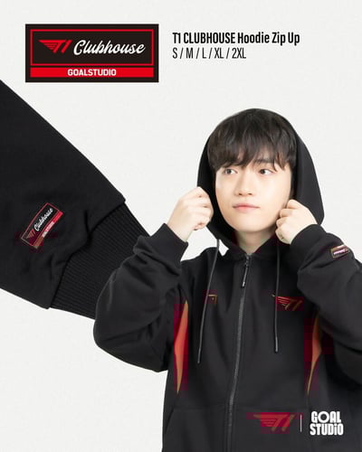 T1 Clubhouse Hoodie Zip Up 連帽外套1