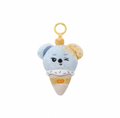 [天貓限定]T1 Animal Friends 潦草冰淇淋 玩偶鑰匙圈5
