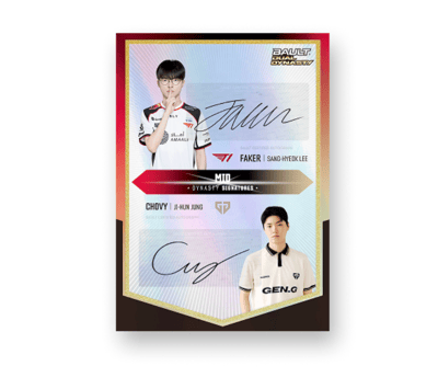 (買好現貨)Bault 集換式卡牌 - 2026 T1 雙王朝 T1 vs GENG 版6