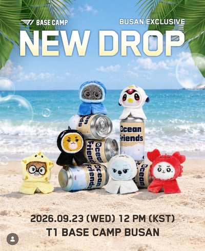 T1 BASECAMP 釜山限定盲盒玩偶[買好庫存]1