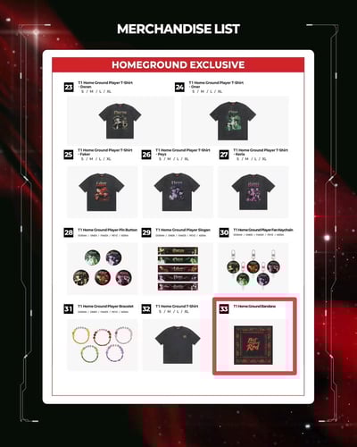 「2026 T1 Home Ground 限定」其他系列新商品（第二批/最終金額）1