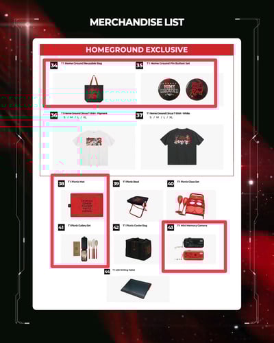 「2026 T1 Home Ground 限定」其他系列新商品（第二批/最終金額）2