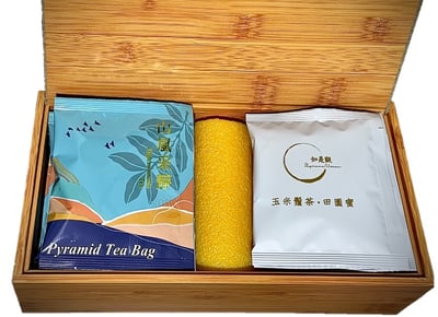 私房茶系列-綠金茶葉茶包禮盒2