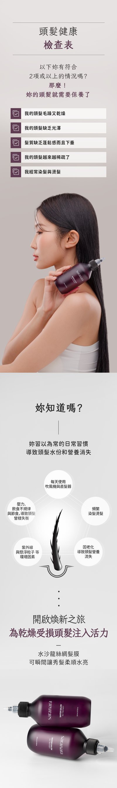 SARANARA絲綢護髮膜3