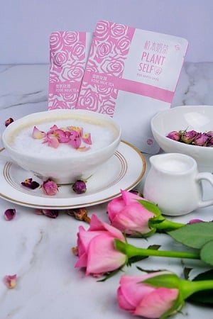 植本奶茶-皇家玫瑰奶茶六包一盒(25g/包)1