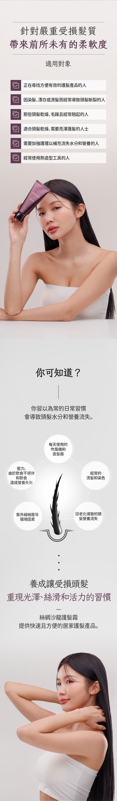 SARANARA絲綢護髮霜3