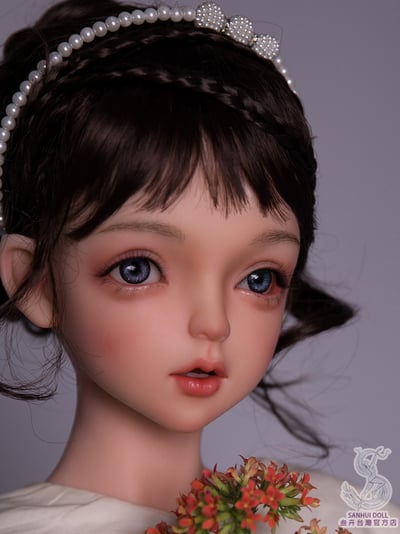 叁卉正品 105cm小胸+萌心頭 頭身連體款 鉑金矽膠娃娃 液態軟胸 全實體娃娃 擬真娃娃 真人娃娃 性愛娃娃4