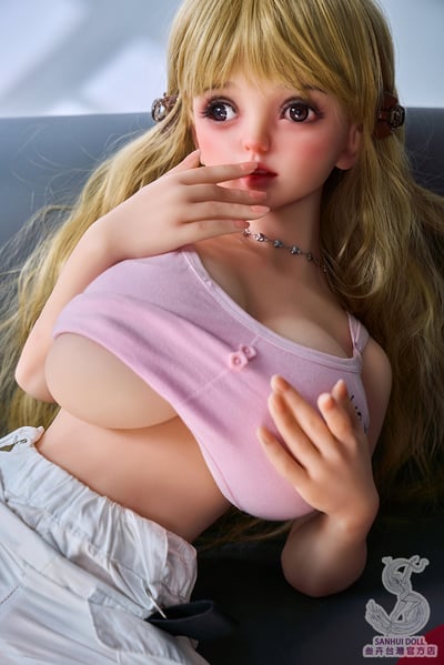叁卉正品 103cm巨乳+萌月頭 頭身連體款 鉑金矽膠娃娃 液態軟胸 全實體娃娃 擬真娃娃 真人娃娃 性愛娃娃6