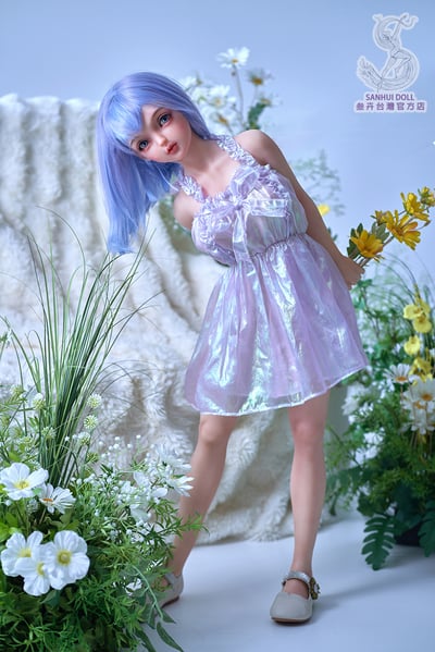 叁卉正品 105cm小胸+萌心頭 頭身連體款 鉑金矽膠娃娃 液態軟胸 全實體娃娃 擬真娃娃 真人娃娃 性愛娃娃12