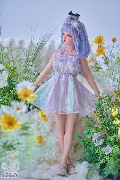 叁卉正品 105cm小胸+萌心頭 頭身連體款 鉑金矽膠娃娃 液態軟胸 全實體娃娃 擬真娃娃 真人娃娃 性愛娃娃11