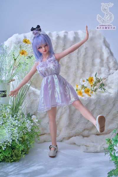 叁卉正品 105cm小胸+萌心頭 頭身連體款 鉑金矽膠娃娃 液態軟胸 全實體娃娃 擬真娃娃 真人娃娃 性愛娃娃10