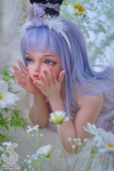 叁卉正品 105cm小胸+萌心頭 頭身連體款 鉑金矽膠娃娃 液態軟胸 全實體娃娃 擬真娃娃 真人娃娃 性愛娃娃17