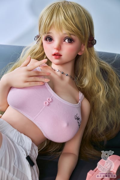 叁卉正品 103cm巨乳+萌月頭 頭身連體款 鉑金矽膠娃娃 液態軟胸 全實體娃娃 擬真娃娃 真人娃娃 性愛娃娃3