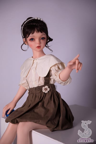 叁卉正品 105cm小胸+萌心頭 頭身連體款 鉑金矽膠娃娃 液態軟胸 全實體娃娃 擬真娃娃 真人娃娃 性愛娃娃2