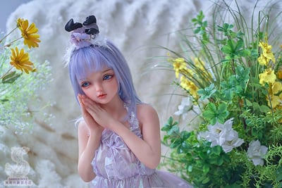 叁卉正品 105cm小胸+萌心頭 頭身連體款 鉑金矽膠娃娃 液態軟胸 全實體娃娃 擬真娃娃 真人娃娃 性愛娃娃15