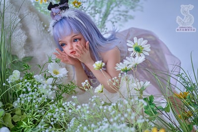 叁卉正品 105cm小胸+萌心頭 頭身連體款 鉑金矽膠娃娃 液態軟胸 全實體娃娃 擬真娃娃 真人娃娃 性愛娃娃16