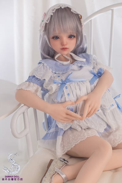 叁卉正品 103cm巨乳+萌月頭 頭身連體款 鉑金矽膠娃娃 液態軟胸 全實體娃娃 擬真娃娃 真人娃娃 性愛娃娃1