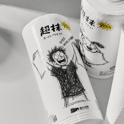 超抹全方位重複水洗紙抹布 ( 兩卷免運 )4