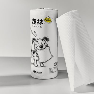 超抹全方位重複水洗紙抹布 ( 兩卷免運 )2
