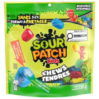 加拿大代購｜Sour Patch Kids 酸屁孩 Chews 軟嚼糖 100g／230g｜Maple Treats2