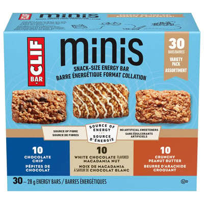 加拿大代購｜Clif Minis 迷你能量棒 28g×30條｜Maple Treats3