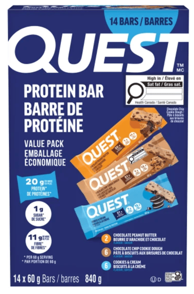 『好市多』Quest 高蛋白棒14入｜Protein Bars2