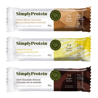 加拿大代購｜SimplyProtein 植物蛋白棒 40g×15條｜Maple Treats3