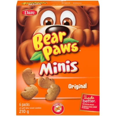 加拿大代購｜Dare Bear Paws 小熊掌軟餅乾 4款｜Maple Treats3