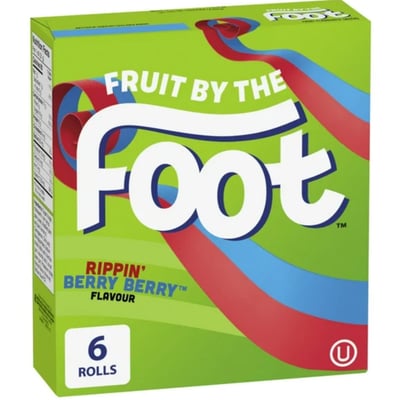加拿大代購｜Fruit by the Foot 水果捲尺軟糖 6卷 128g 2款｜Maple Treats2